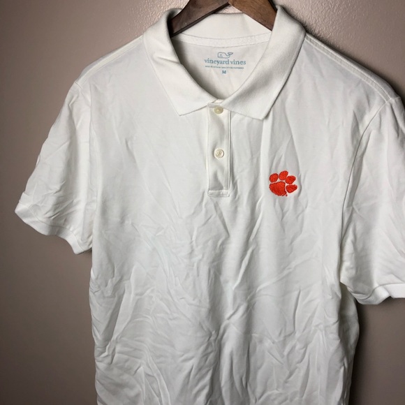 Vineyard Vines White Clemson Tigers 